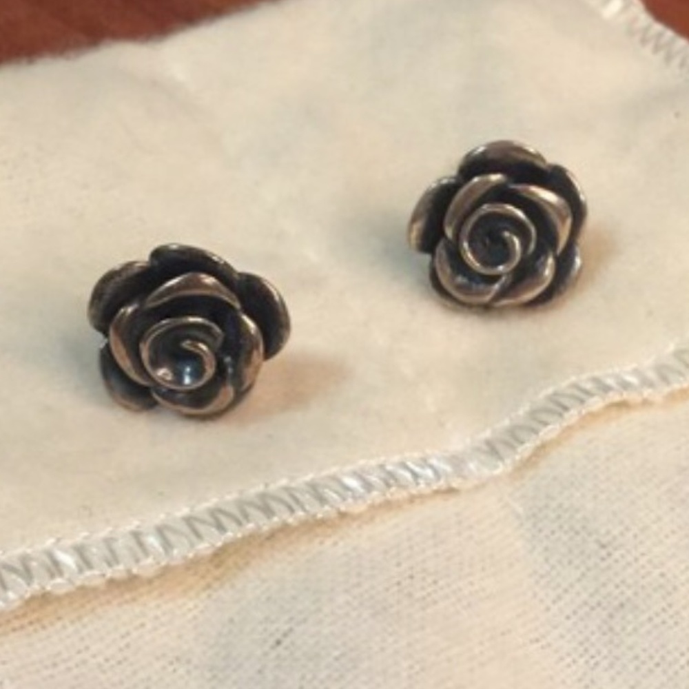 Rose Blossom Ear Posts
